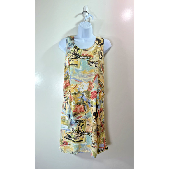 Jams World Dresses & Skirts - Jams‎ World Women’s Vintage Hawaiian Dress Size S 5 Pockets Beachy Vacation Airy